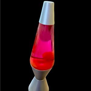 Vintage Lava Lamp Cap Peach Punch Fluid New Bulb US Seller